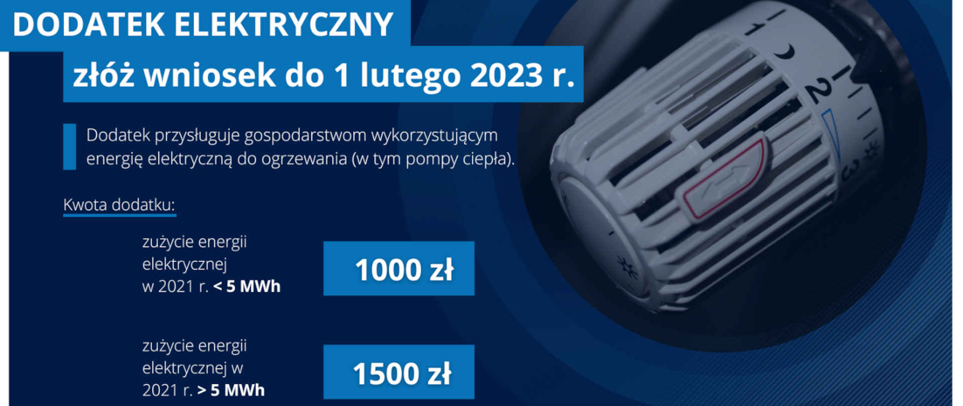 Ulotka o dodatku elektrycznym