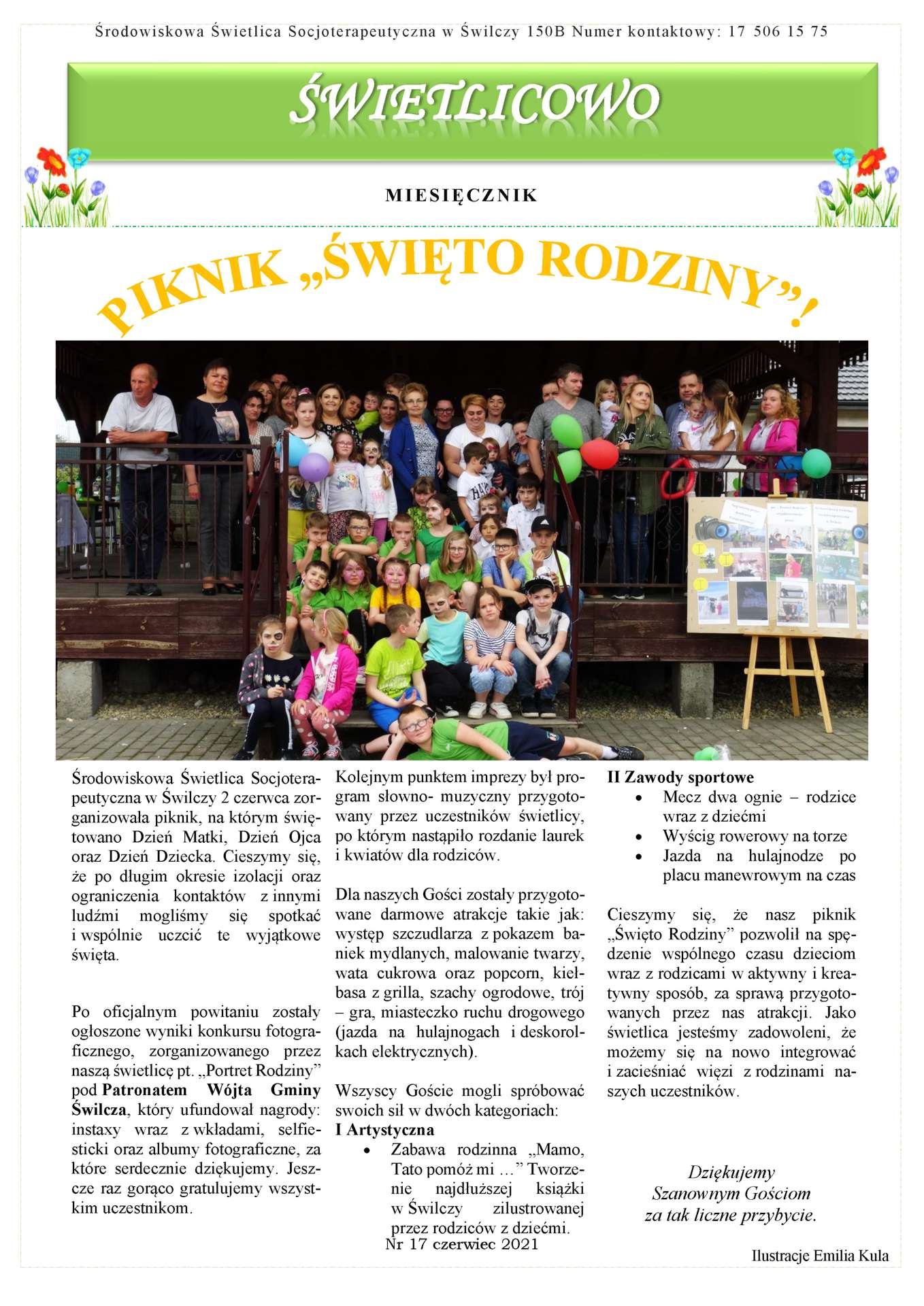 Miesięcznik "Świetlicowo" - nr 17 - czerwiec 2021